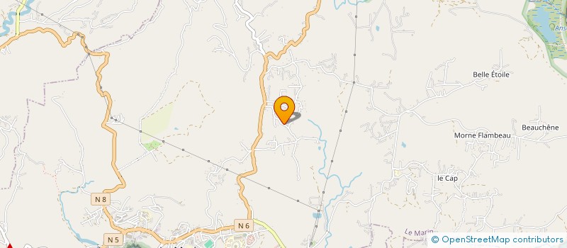 localisation de l'entreprise VILLA TI PARADISE  LE MARIN