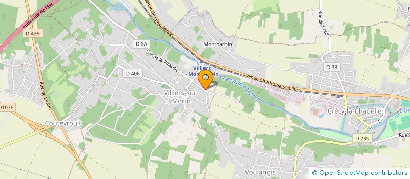 localisation de l'entreprise VILLA TRATTORIA  VILLIERS-SUR-MORIN