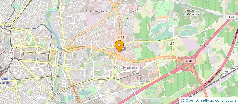localisation de l'entreprise VILLA TROIS à MONTPELLIER