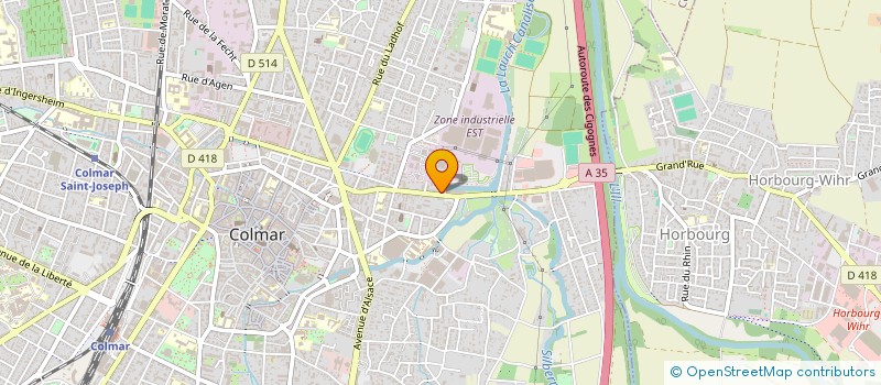 localisation de l'entreprise VILLA TSCHAEN  COLMAR