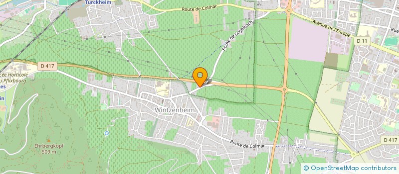 localisation de l'entreprise VILLA TURCKHEIM  TURCKHEIM