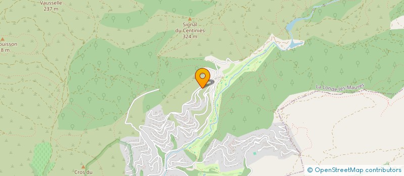 localisation de l'entreprise VILLA VALCROS  LA LONDE-LES-MAURES