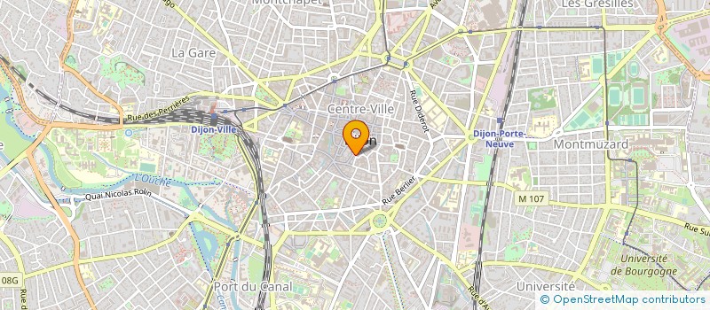 localisation de l'entreprise VILLA VAUBAN  DIJON