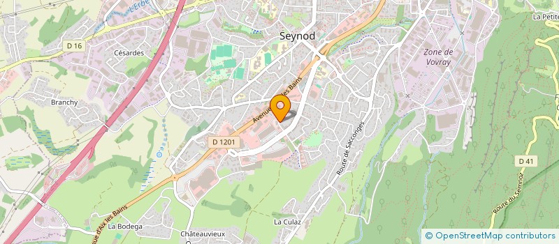 localisation de l'entreprise VILLA VERDE 2021 à ANNECY