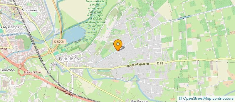 localisation de l'entreprise VILLA VICTORIA  ARLES