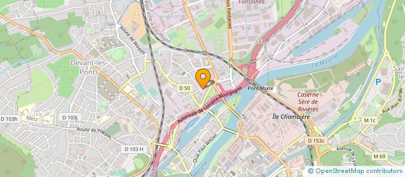 localisation de l'entreprise VILLA VITRY  METZ