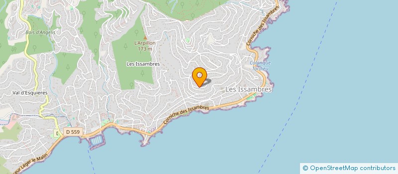 localisation de l'entreprise VILLA VOOGT  ROQUEBRUNE-SUR-ARGENS