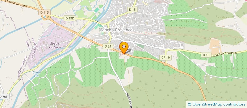 localisation de l'entreprise VILLABANGERS  LANCON-PROVENCE