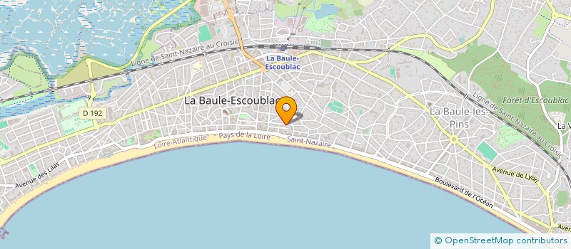 localisation de l'entreprise VILLABAYARD  LA BAULE-ESCOUBLAC