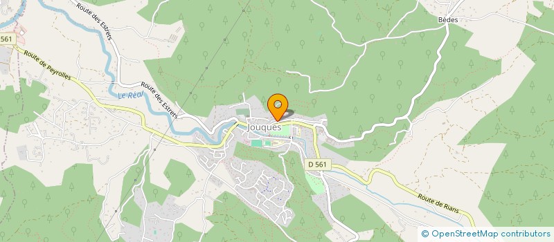 localisation de l'entreprise VILLACANAUCEAN  JOUQUES