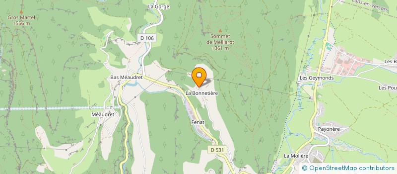 localisation de l'entreprise VILLACAPI  VILLARD-DE-LANS