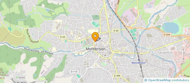 localisation de l'entreprise VILLADEQUATE à MONTBRISON