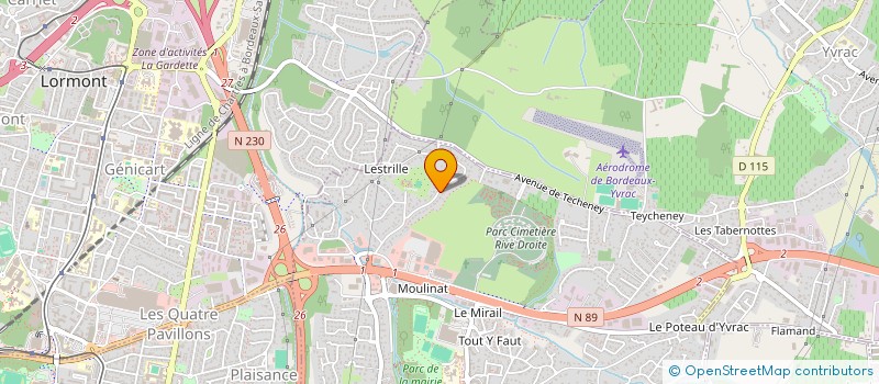 localisation de l'entreprise VILLADOLLI  ARTIGUES-PRES-BORDEAUX