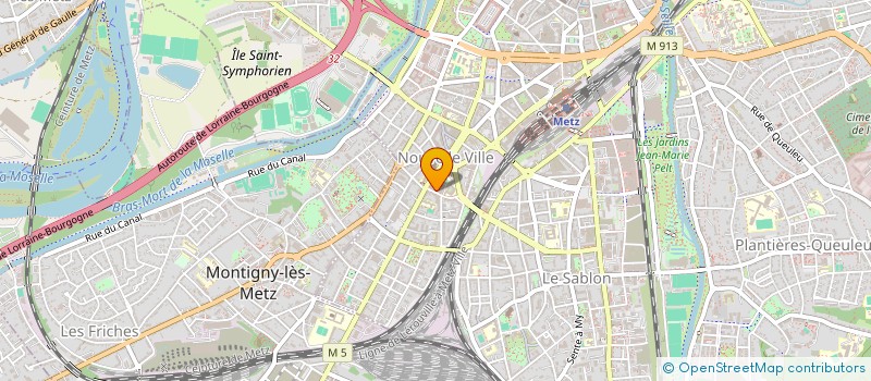 localisation de l'entreprise VILLAGE BARTHELEMY  METZ
