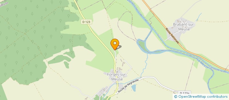 localisation de l'entreprise VILLAGE CANIN DES 4 PATTES à FORGES-SUR-MEUSE