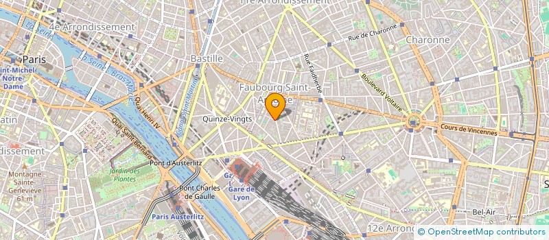 localisation de l'entreprise VILLAGE D'ALIGRE  PARIS