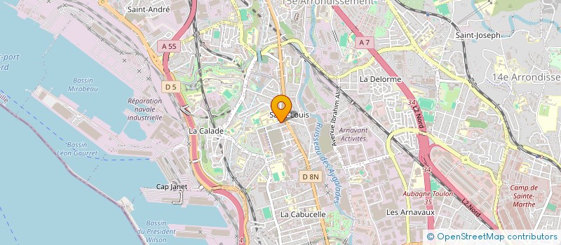 localisation de l'entreprise VILLAGE D'AMOUR D'ENFANTS INTERNATIONAL à MARSEILLE