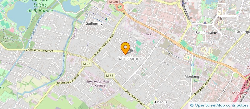 localisation de l'entreprise VILLAGE D OR SAINT SIMON à TOULOUSE