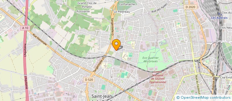 localisation de l'entreprise VILLAGE DE ROUMANIE  ORLEANS