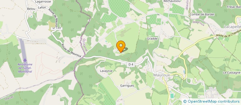 localisation de l'entreprise VILLAGE DE SABY  MAUROUX
