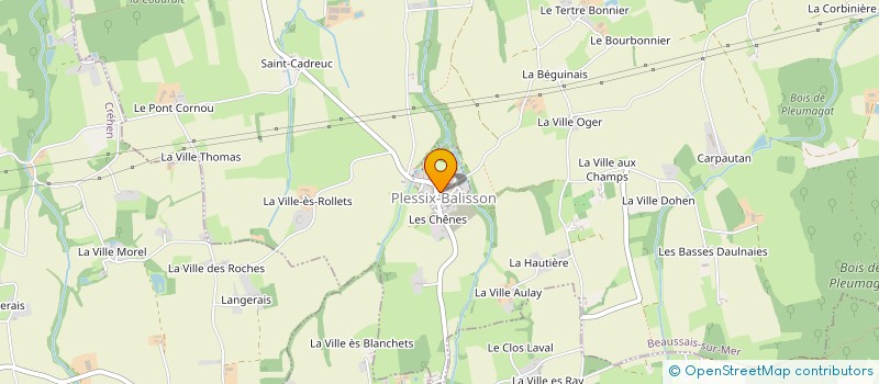 localisation de l'entreprise VILLAGE DE YOURTES  BEAUSSAIS-SUR-MER