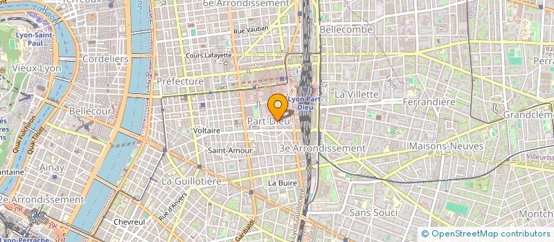 localisation de l'entreprise VILLAGE DES ENTREPRENEURS  LYON