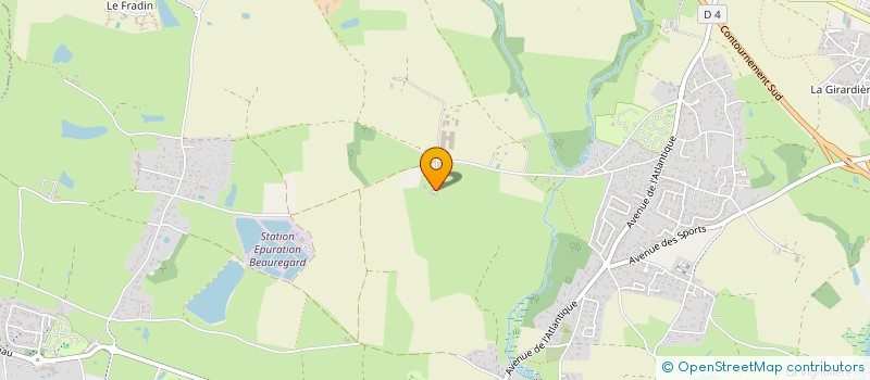 localisation de l'entreprise VILLAGE DU BOIS  TALMONT-SAINT-HILAIRE