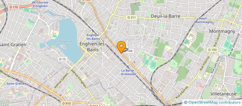 localisation de l'entreprise VILLAGE DU BONHEUR SARL  DEUIL-LA-BARRE