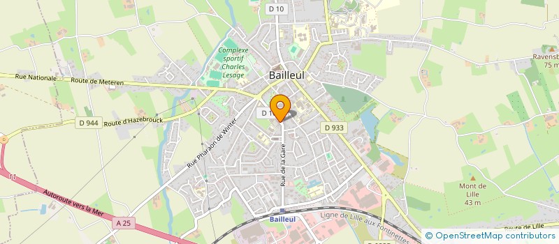localisation de l'entreprise VILLAGE DU JEU à BAILLEUL
