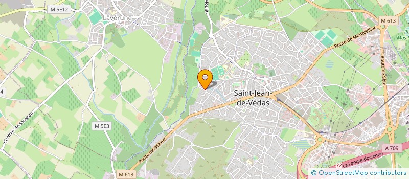 localisation de l'entreprise VILLAGE DU LEZ  SAINT-JEAN-DE-VEDAS