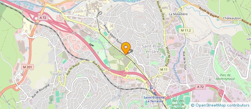 localisation de l'entreprise VILLAGE DU SAVOIR FAIRE  SAINT-PRIEST-EN-JAREZ