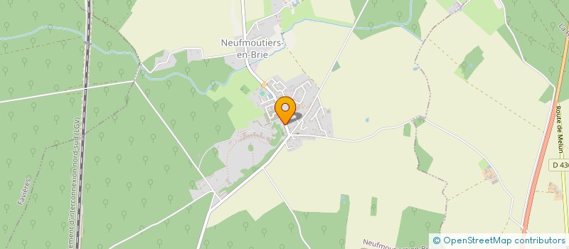 localisation de l'entreprise VILLAGE EN FETE  NEUFMOUTIERS-EN-BRIE