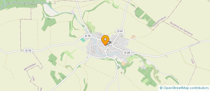 localisation de l'entreprise VILLAGE EN FETE  MEHARICOURT