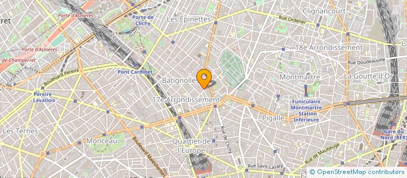 localisation de l'entreprise VILLAGE GOURMAND à PARIS