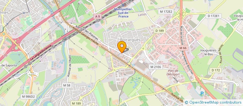 localisation de l'entreprise VILLAGE GRIMAUD à LATTES