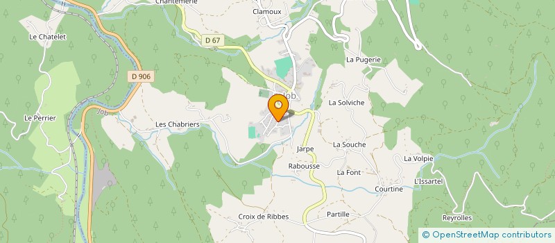 localisation de l'entreprise VILLAGE GUIMBARDE  JOB