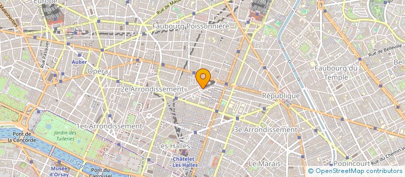 localisation de l'entreprise VILLAGE MAP à PARIS