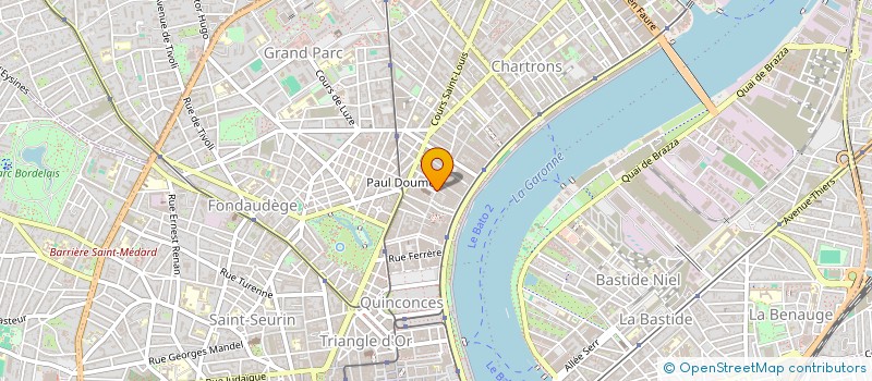 localisation de l'entreprise VILLAGE NOTRE DAME  BORDEAUX