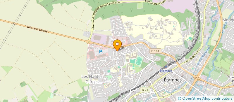 localisation de l'entreprise VILLAGE NOUVELLE VIE à ETAMPES