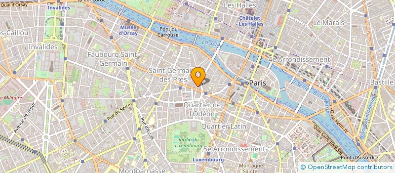 localisation de l'entreprise VILLAGE PUB  PARIS