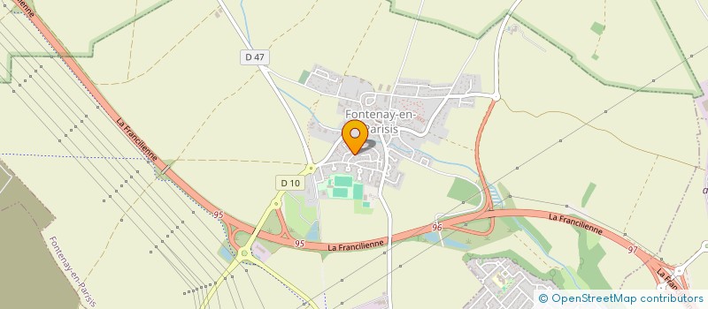 localisation de l'entreprise VILLAGE & SAVEURS  FONTENAY-EN-PARISIS