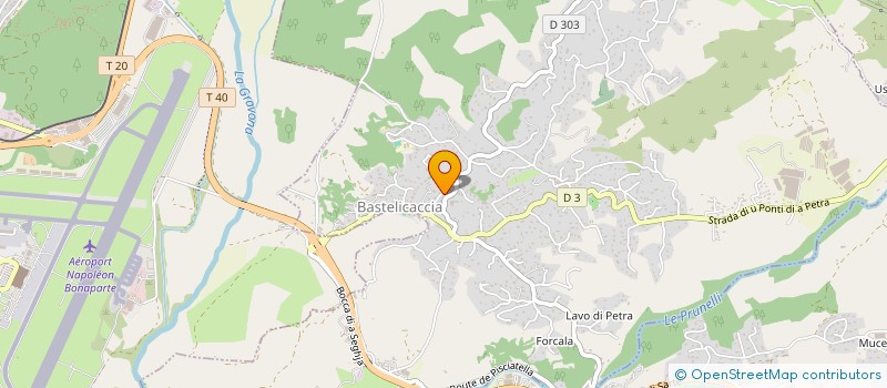 localisation de l'entreprise VILLAGEL  BASTELICACCIA