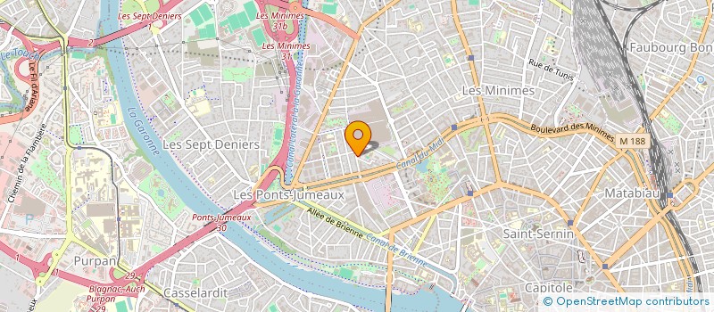 localisation de l'entreprise VILLAGES-OUBLIES-TCHAD-ESPOIR (V.O.U.T.E) à TOULOUSE