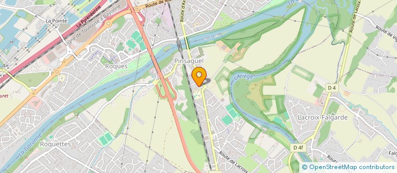 localisation de l'entreprise VILLAGES SOLIDAIRES  PINSAGUEL