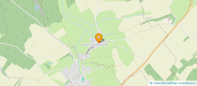 localisation de l'entreprise VILLAGES SPORTIFS  VAUX-LE-MONCELOT