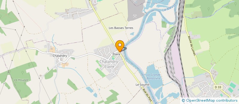 localisation de l'entreprise VILLAGES VERTS VIVANTS  FLIZE