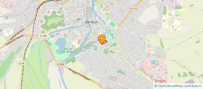 localisation de l'entreprise VILLAGGI ENTREPRISES à VERDUN