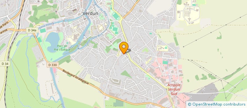localisation de l'entreprise VILLAGGI-MOULUT à VERDUN