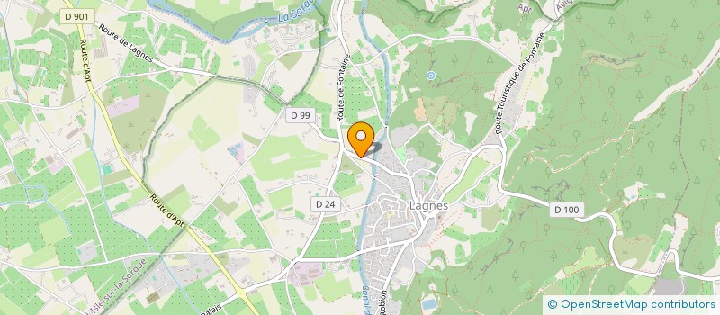 localisation de l'entreprise VILLAGNES  LAGNES