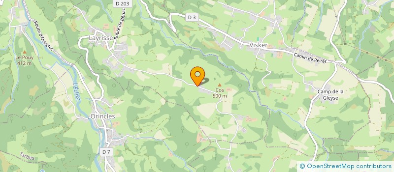 localisation de l'entreprise VILLAGOMEZ  LAYRISSE